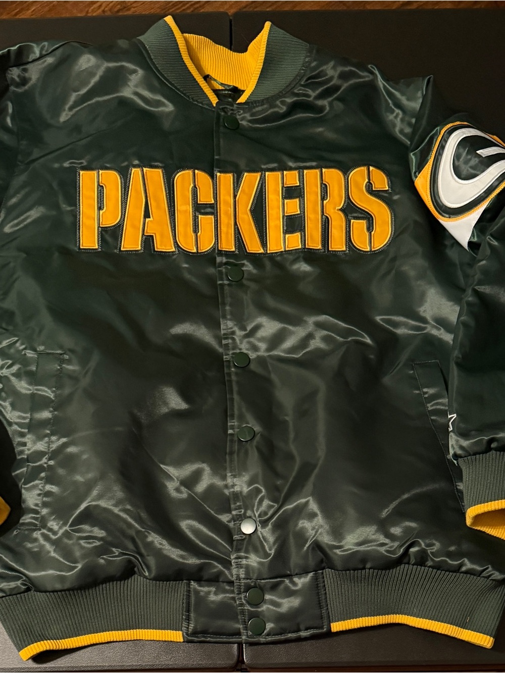 Green Bay Packers NFL Men’s Authentic STARTER G-III Sports Jacket! 2XL XXL! NWT!